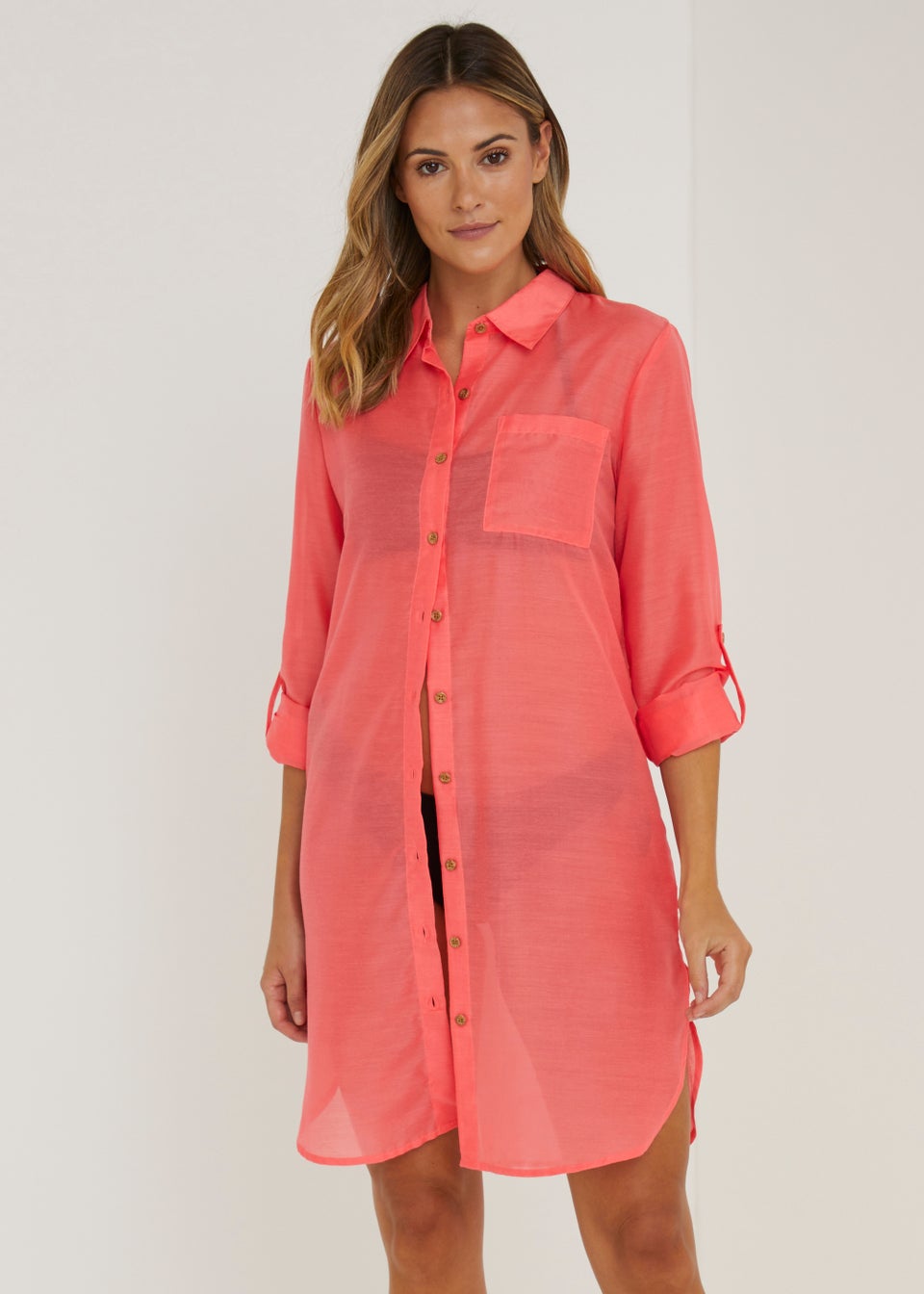 Coral Beach Shirt Matalan