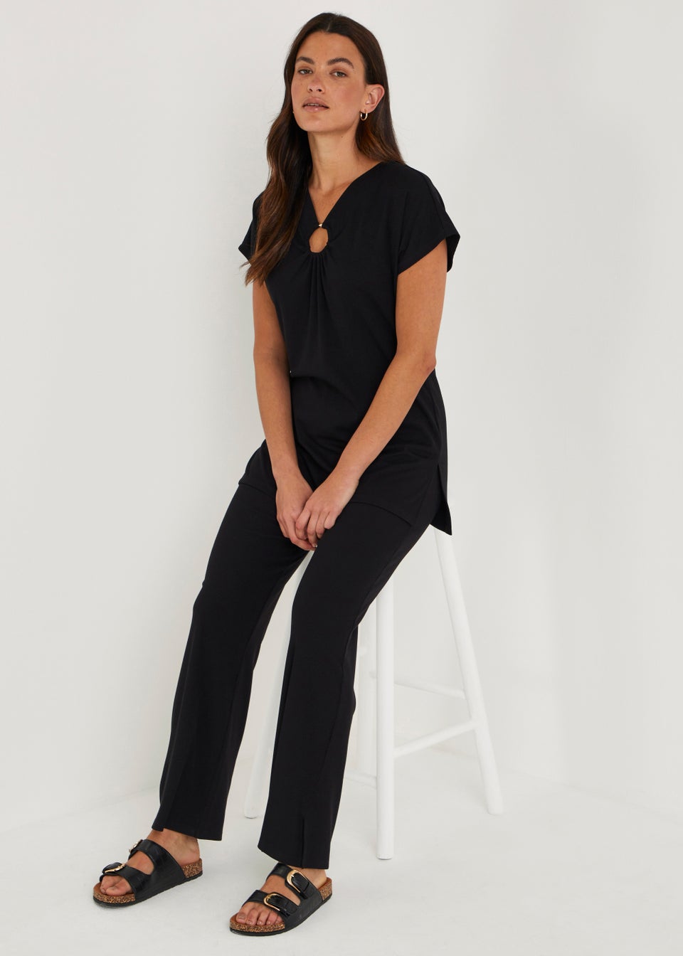 Black Co-Ord Trousers