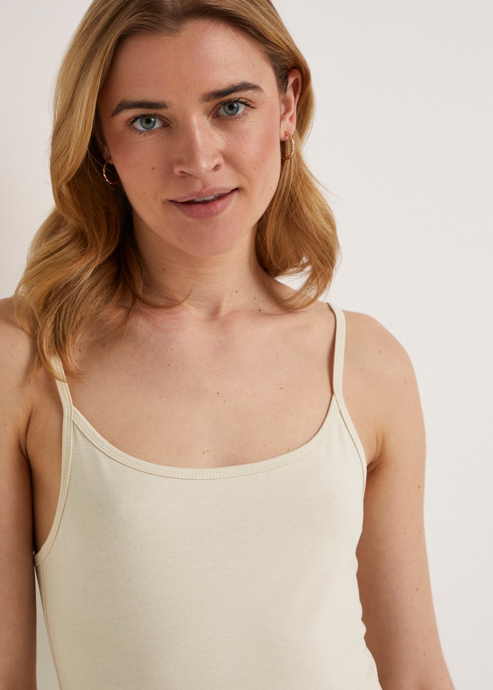 Cream Essential Cami Top