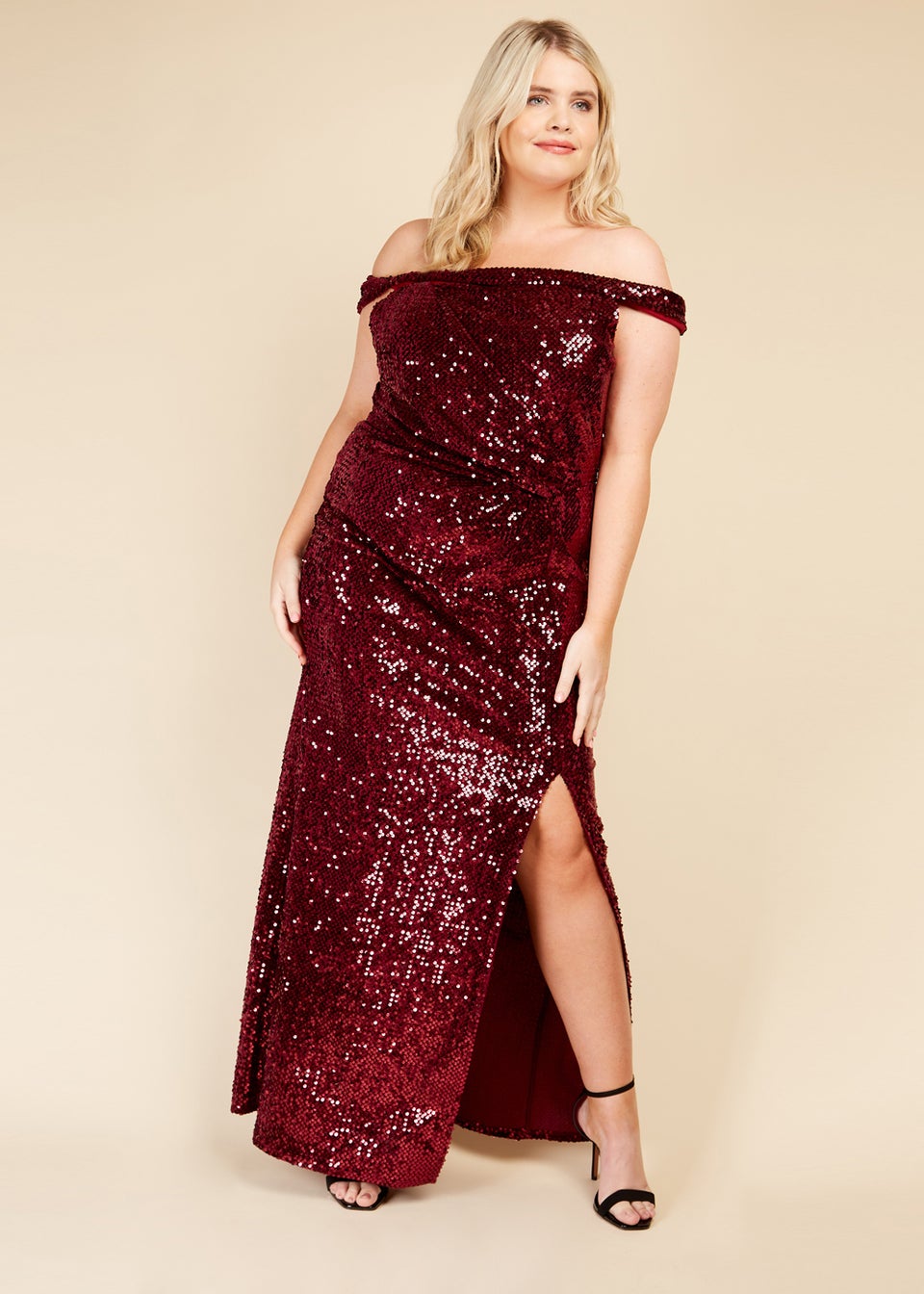 Little mistress curve maxi dress sale