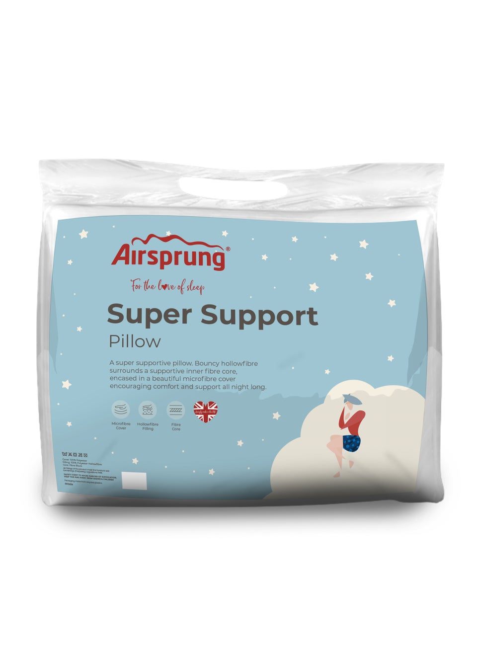 Airsprung White Super Support Pillow