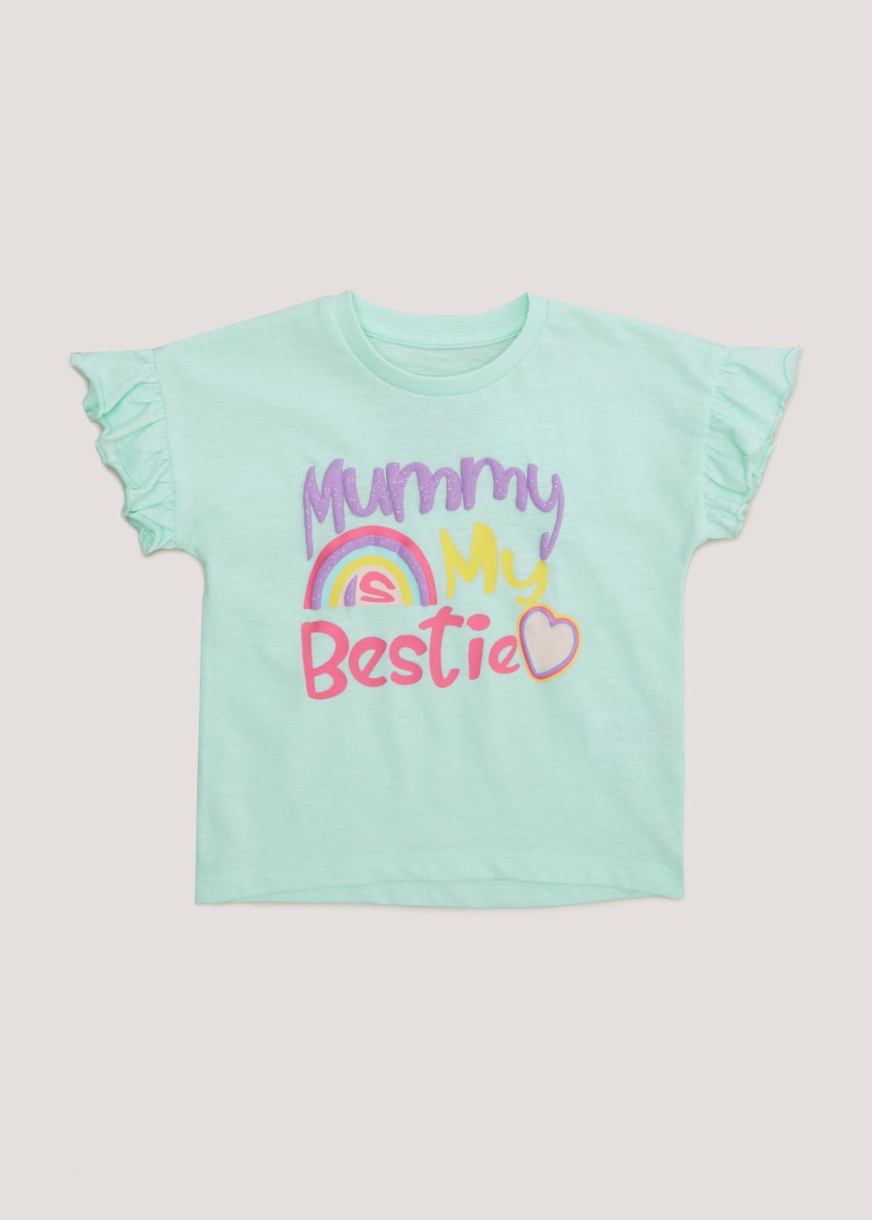 Girls Blue Mummy T Shirt 9mths 6yrs