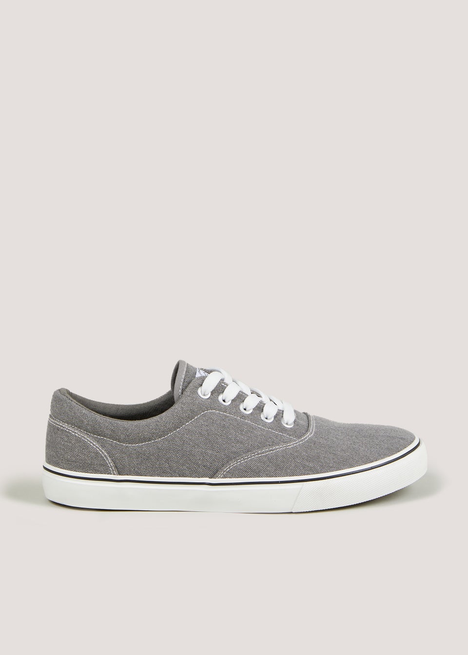 Grey Lace Up Pumps Matalan