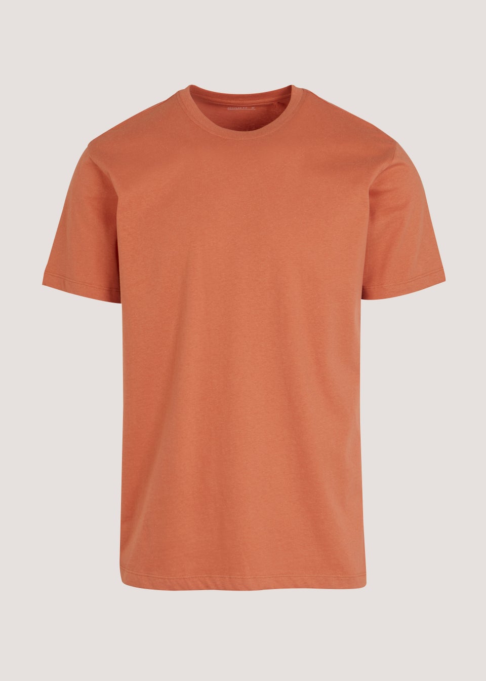 Orange Essential Crew Neck T-Shirt