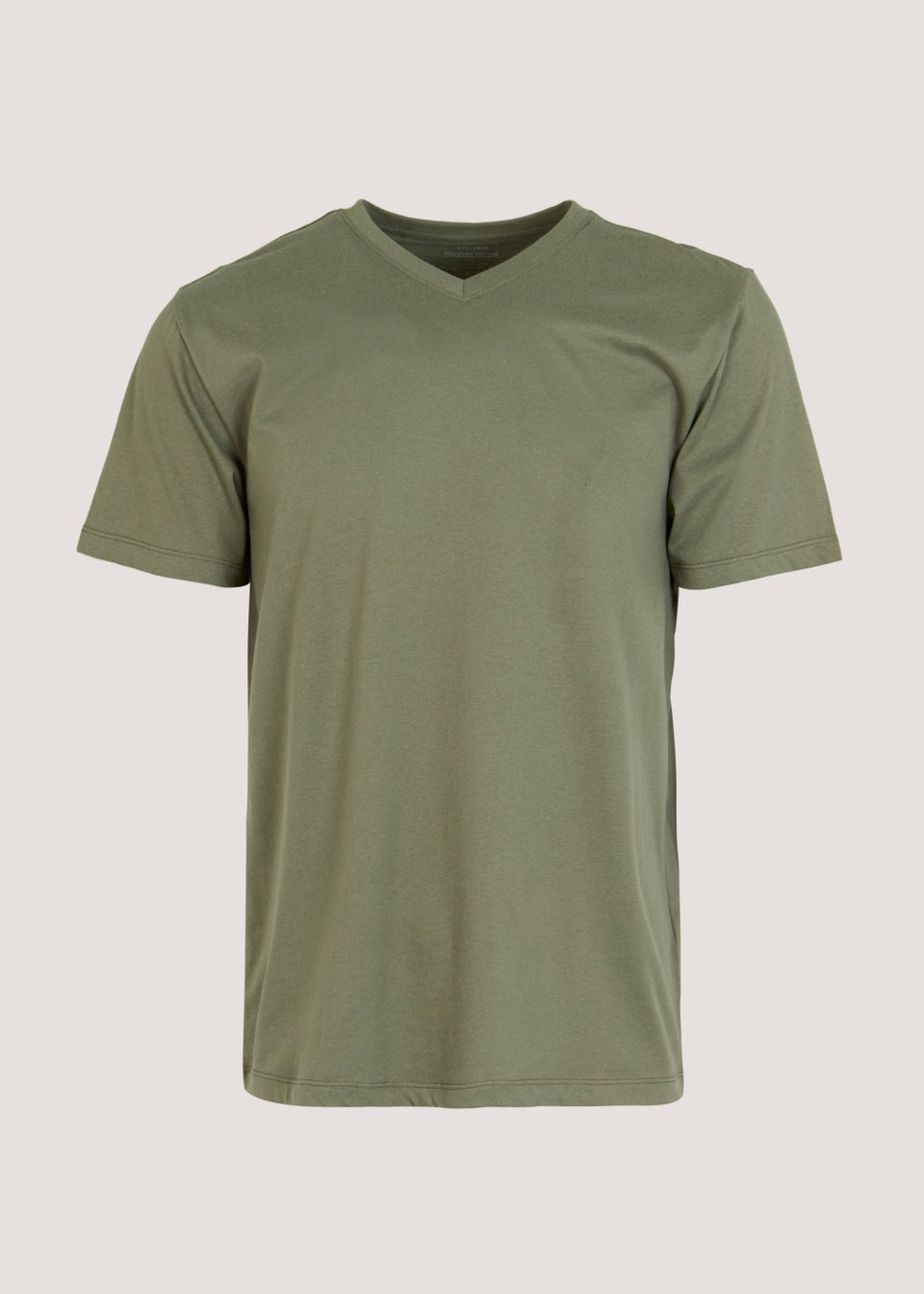 Green Essential V-Neck T-Shirt