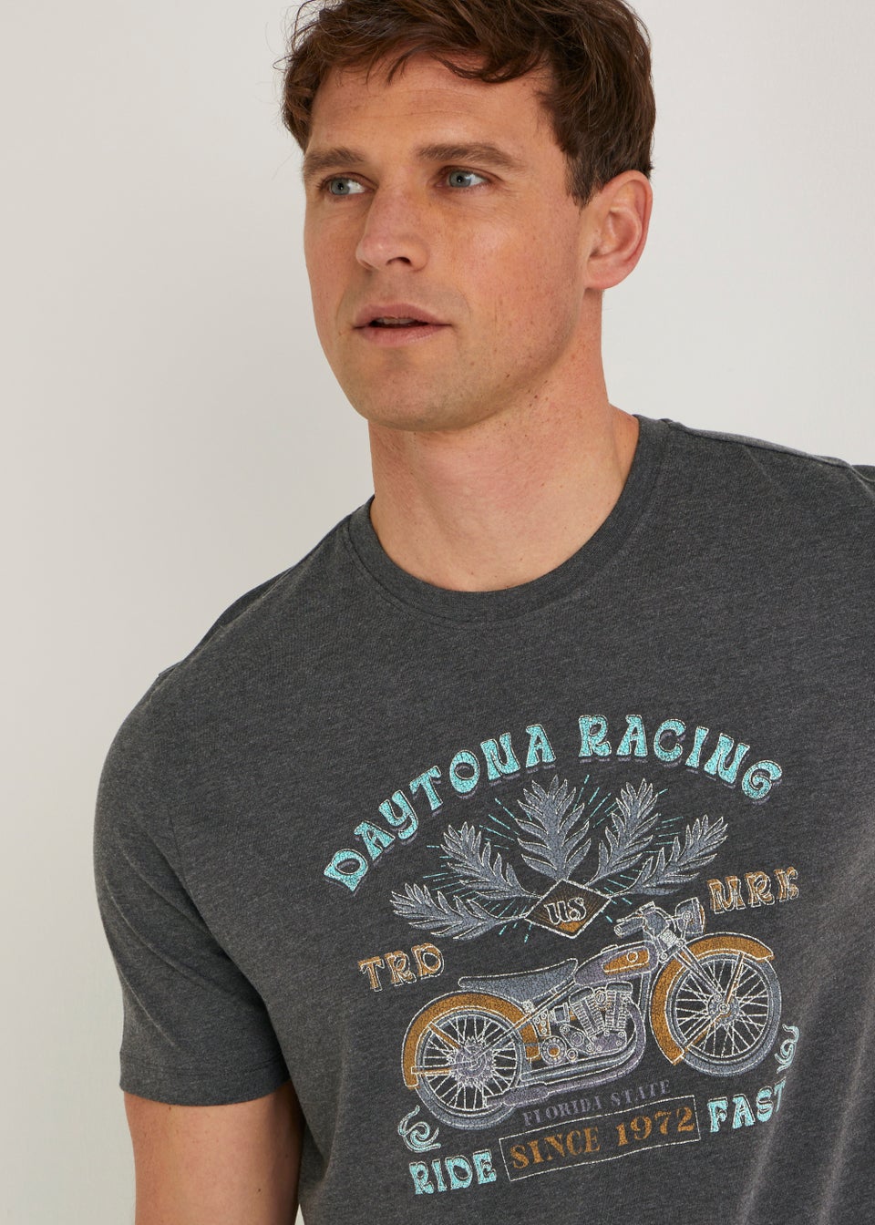 Charcoal Daytona Racing T-Shirt