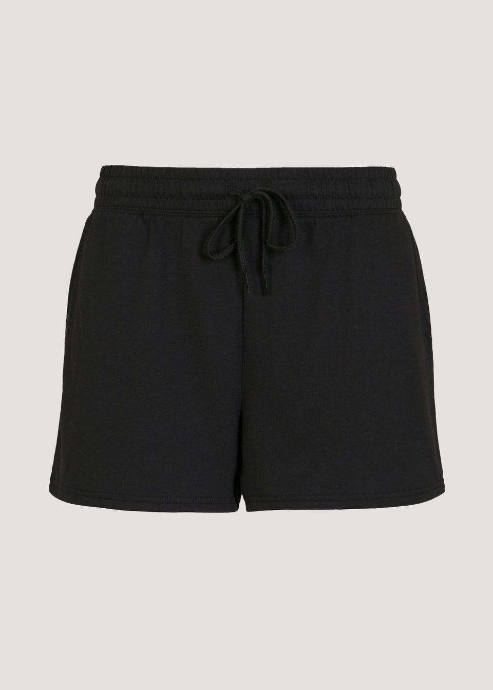 Black Tie Waisted Shorts - Matalan