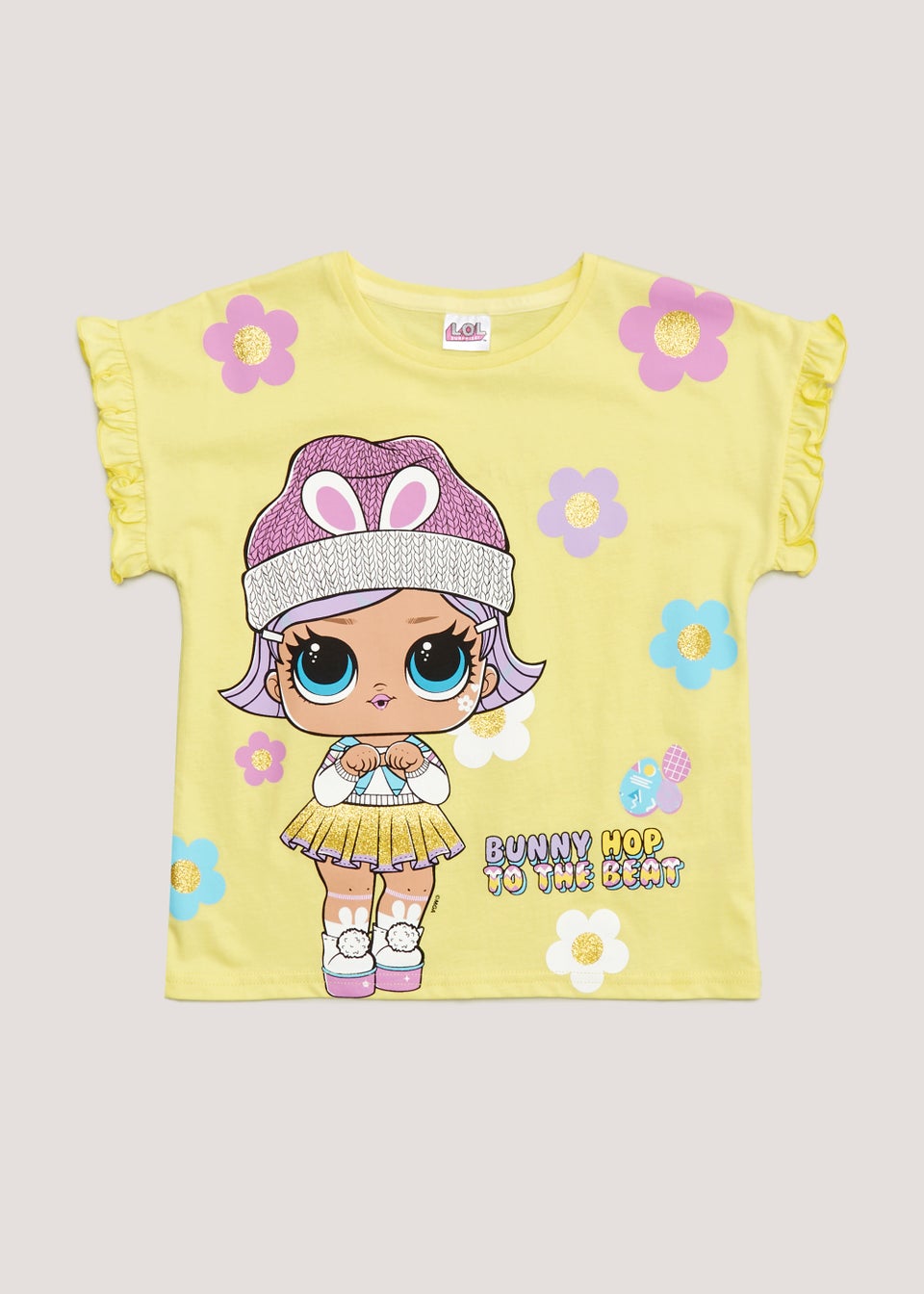 Girls Lemon L.O.L Surprise Easter T-Shirt (4-11yrs)