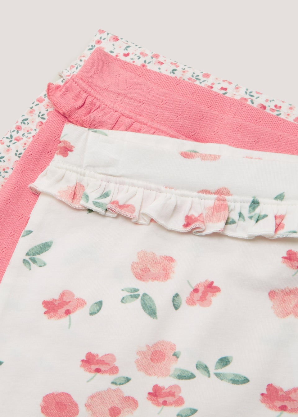 Baby 3 Pack Floral Leggings (Newborn23mths) Matalan