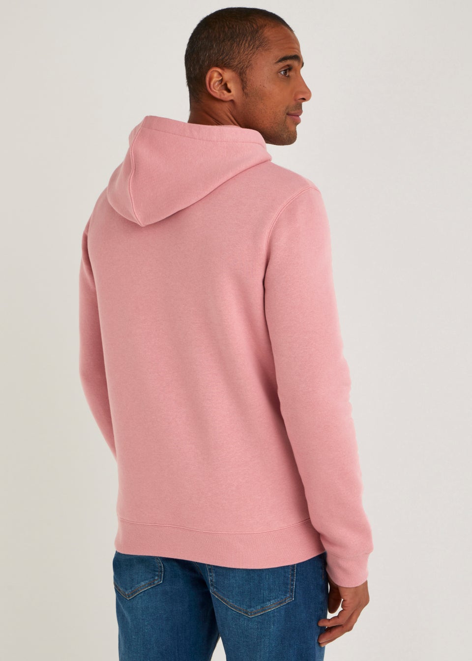 Pink Essential Pull-On Hoodie