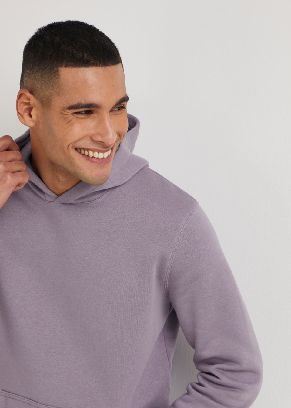 Lilac Essential Pull-On Hoodie