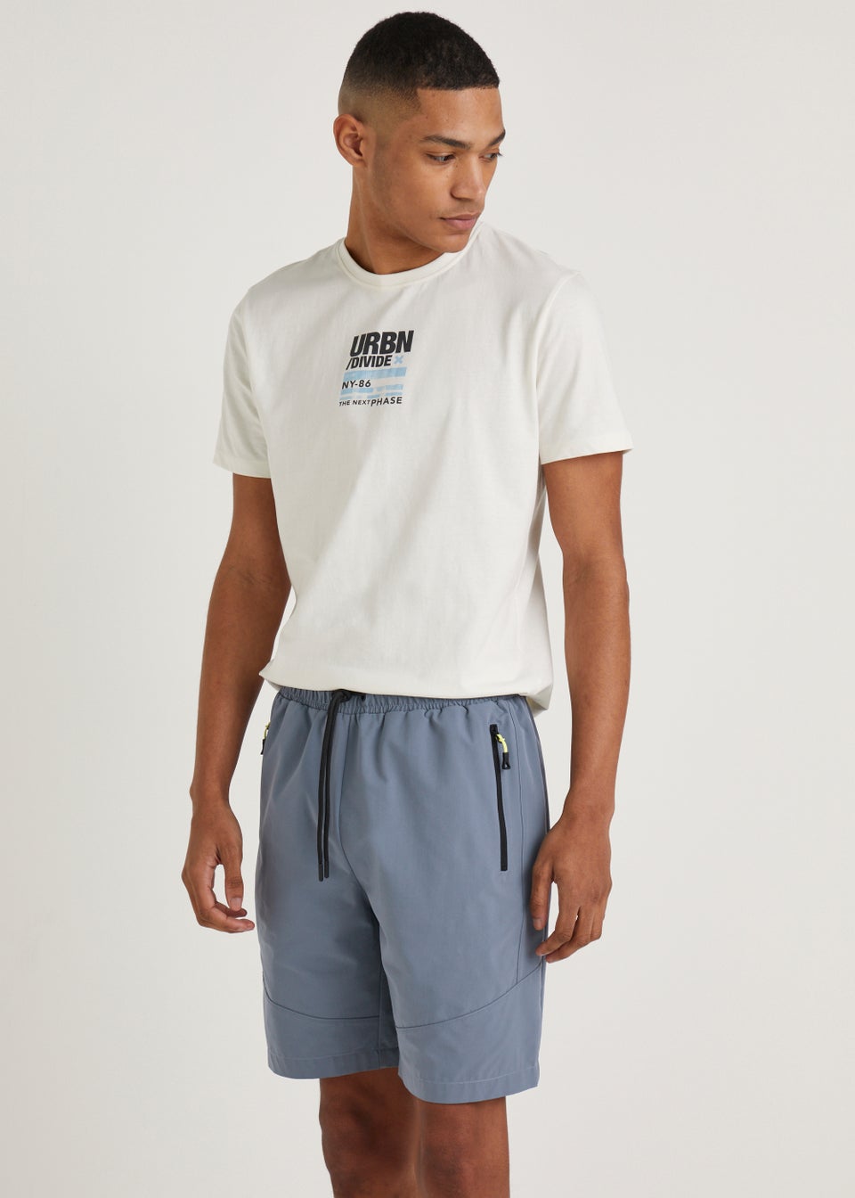 US Athletic Blue Woven Shorts