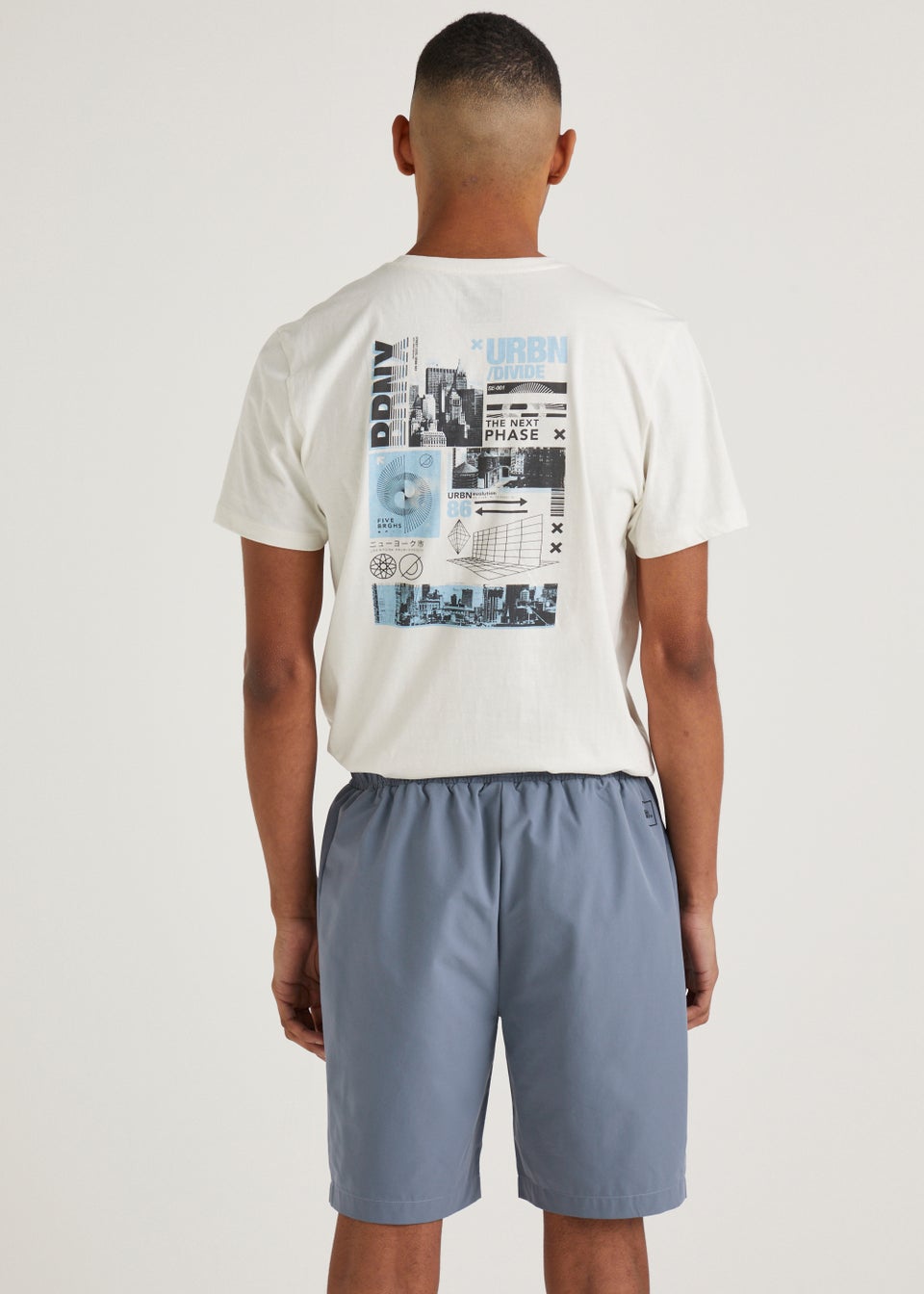US Athletic Blue Woven Shorts