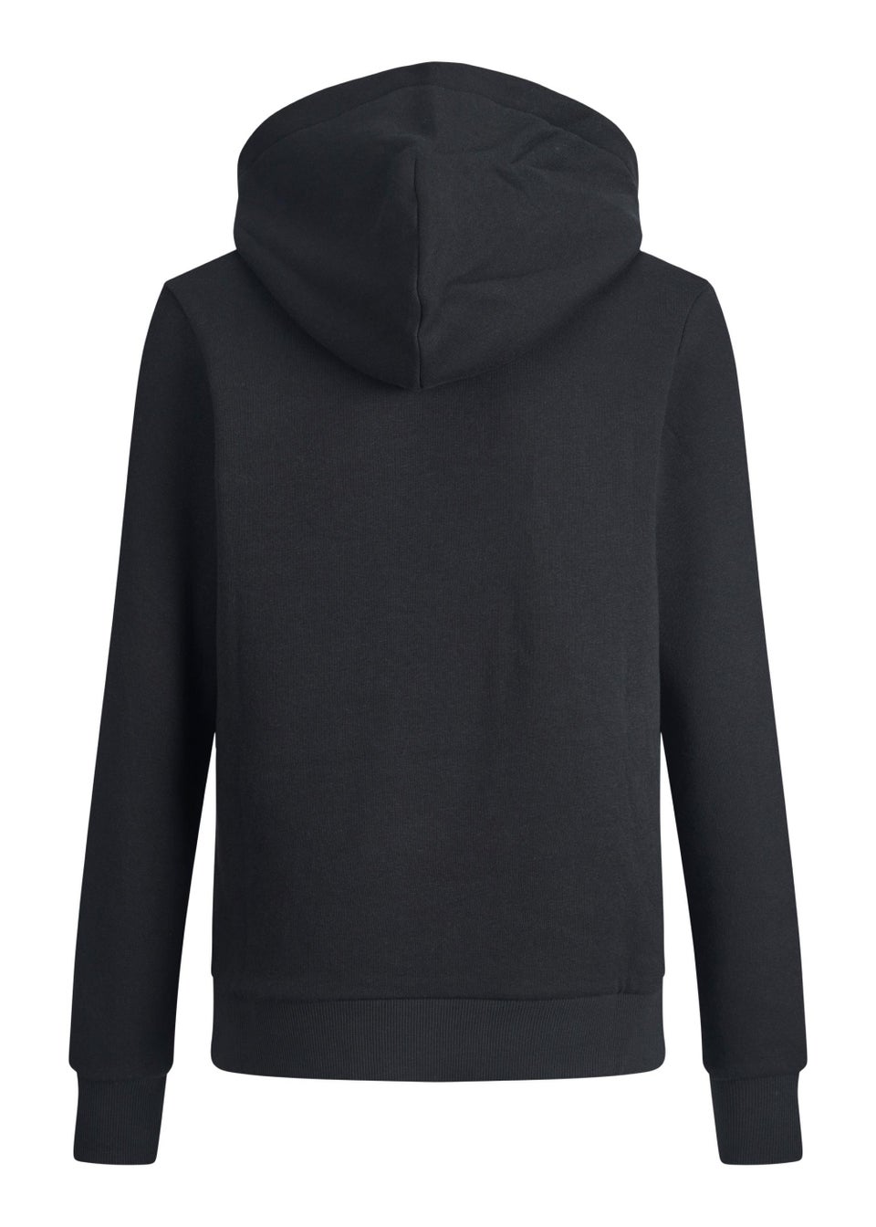 Jack & Jones Junior Black Logo Hoodie (8-16yrs)
