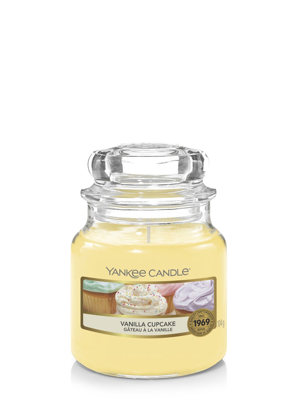 Small Yankee Candle Jar - Vanilla Cupcake