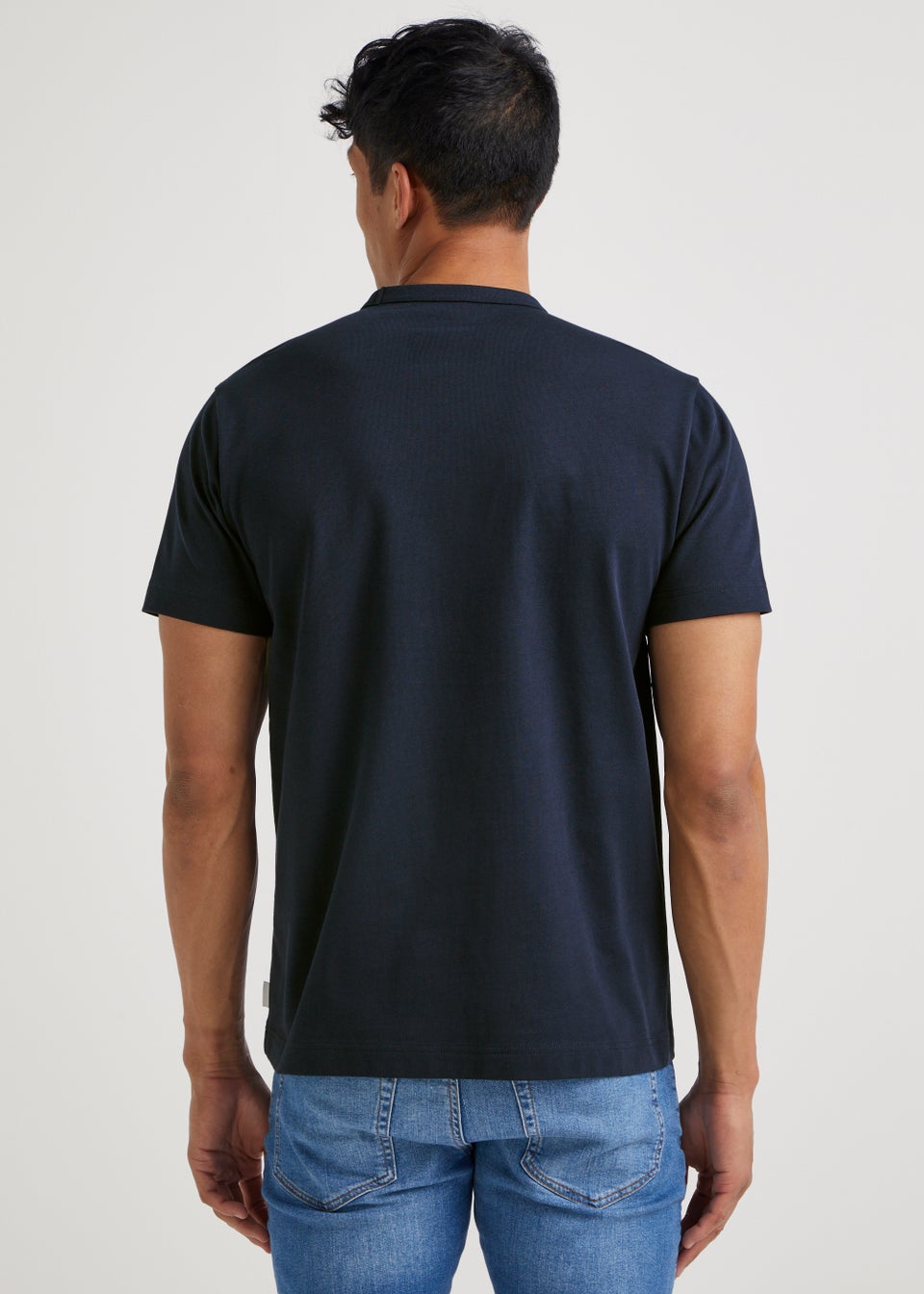 Navy Heavyweight Pocket T-Shirt