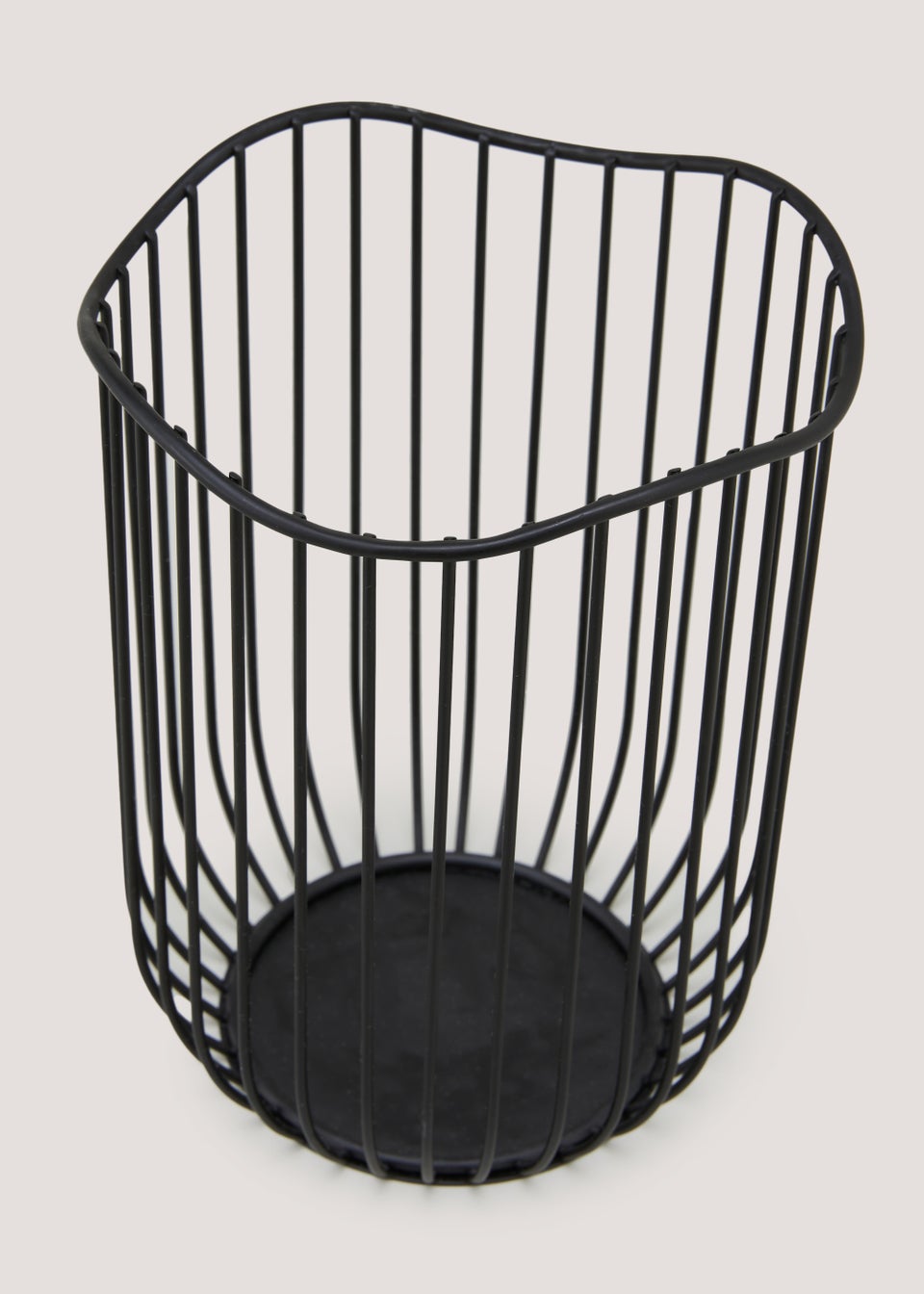 Black Organic Wire Utensil Pot (20cm x 16cm)