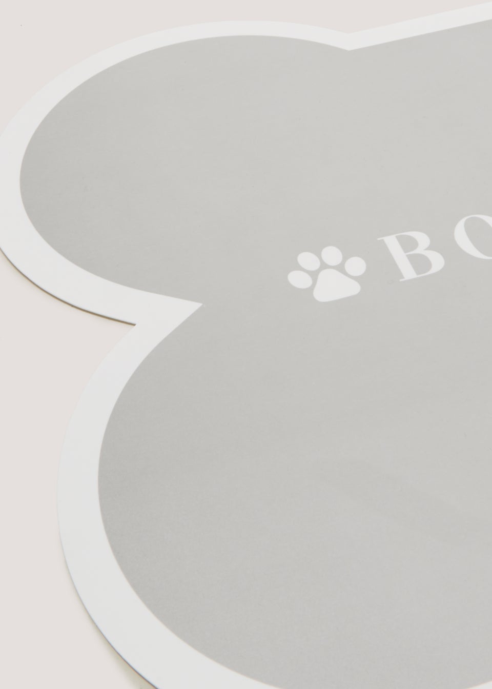 Grey Dog Feeding Placemat (48cm x 29cm)