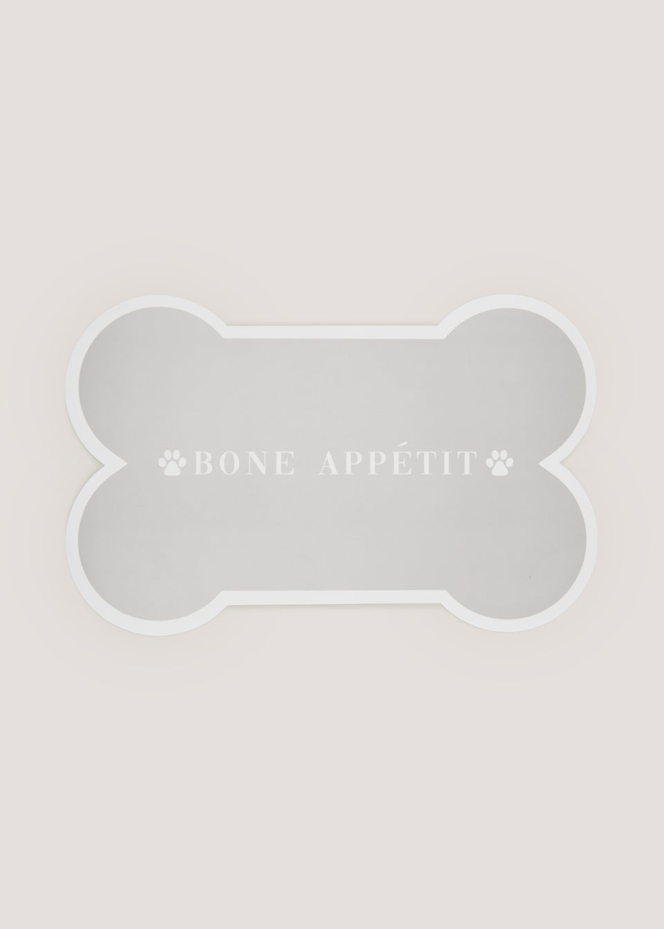 Grey Dog Feeding Placemat (48cm x 29cm)