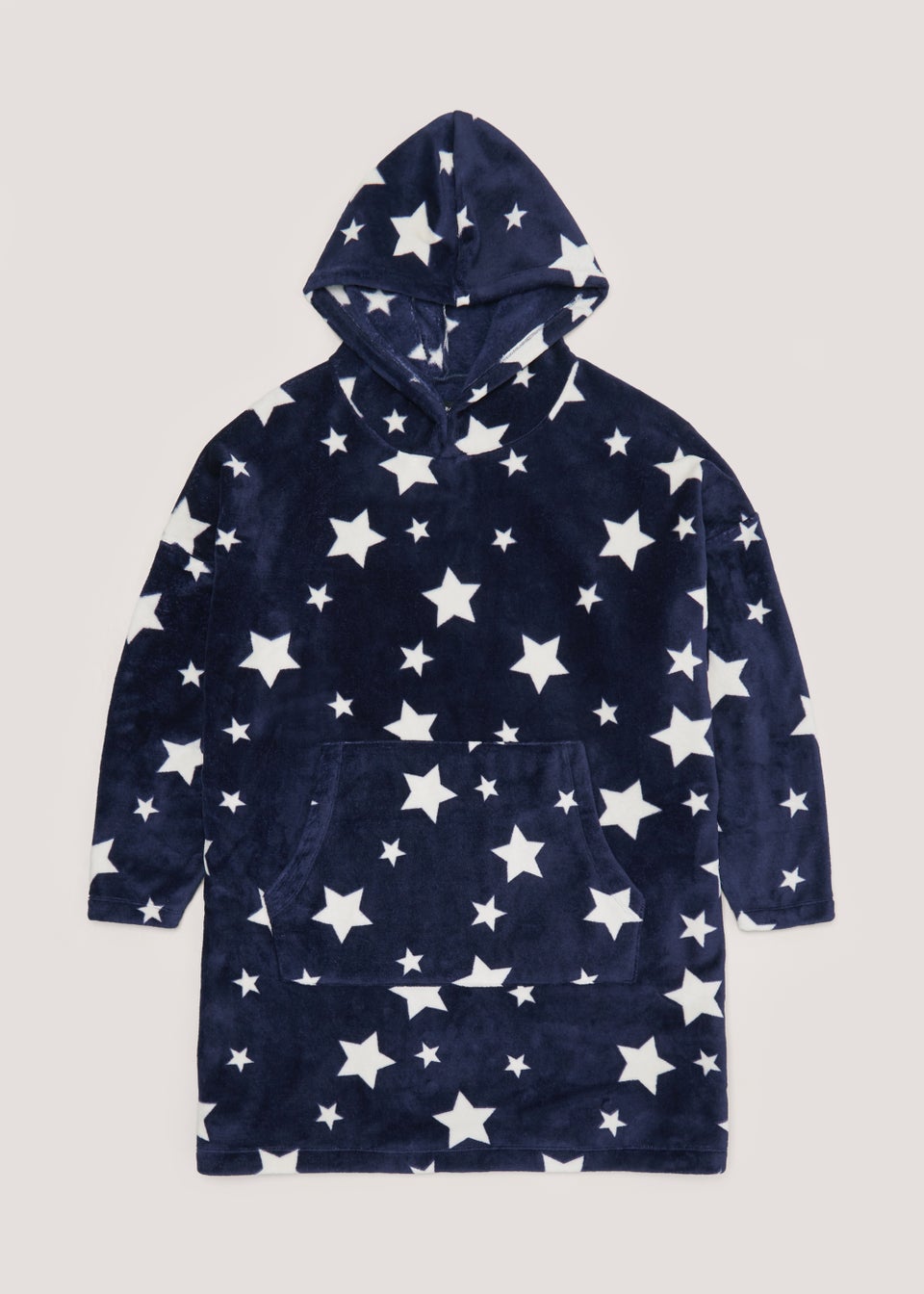 Navy Star Snuggle Hoodie
