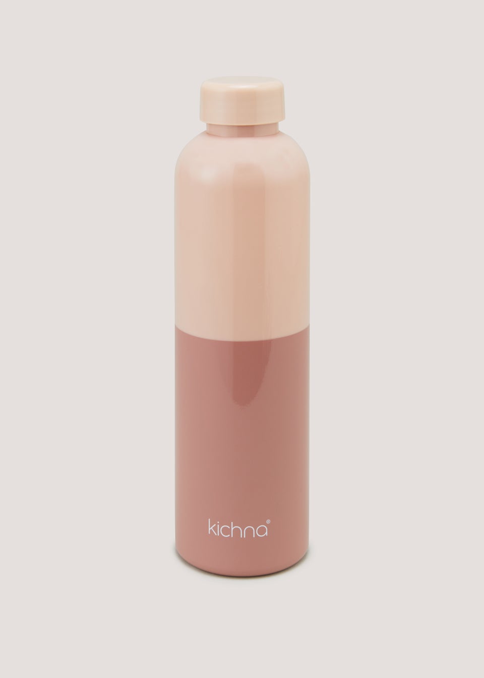 Pink Two Tone Water Bottle (24.5cm x 7cm)