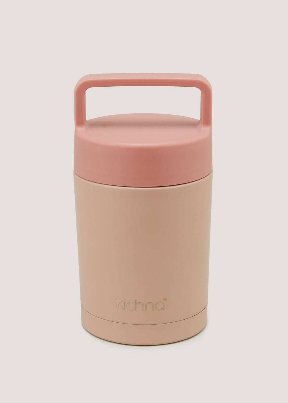 Pink Two Tone Food Flask (17cm x 9cm)