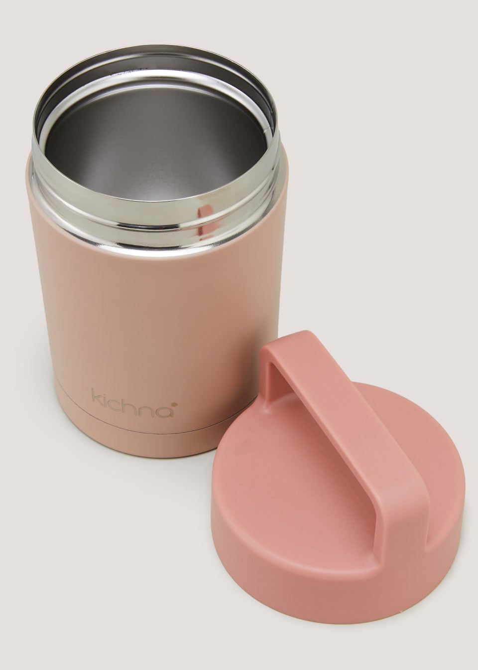 Pink Two Tone Food Flask (17cm x 9cm)
