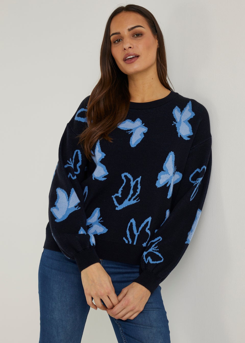Navy Butterfly Jumper