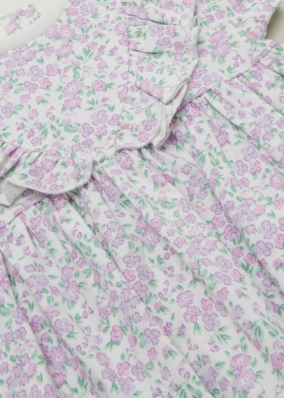 Baby Lilac Ditsy Floral Dress (Newborn-23mths)