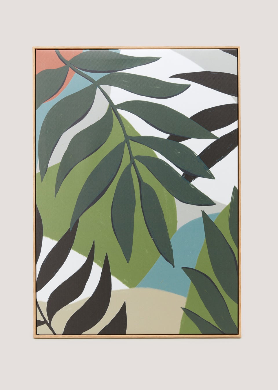 Palm House Framed Wall Art (50cm x 70cm) Matalan