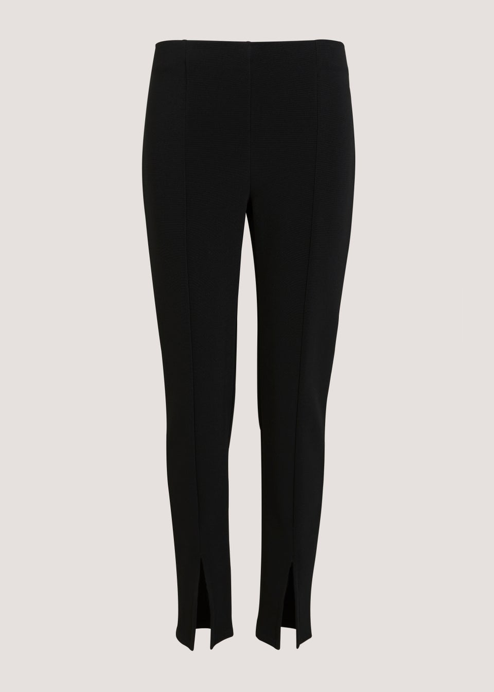 Black Split Hem Leggings Matalan