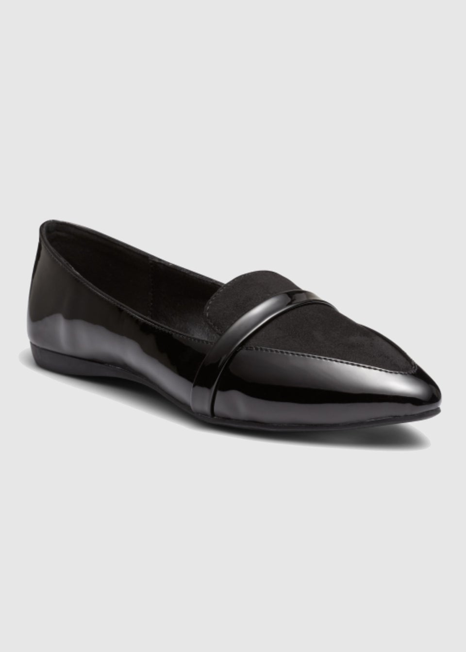 Novo black top flats