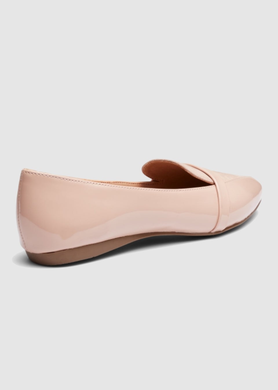 NOVO Nude Clarissa Point Flat Shoes