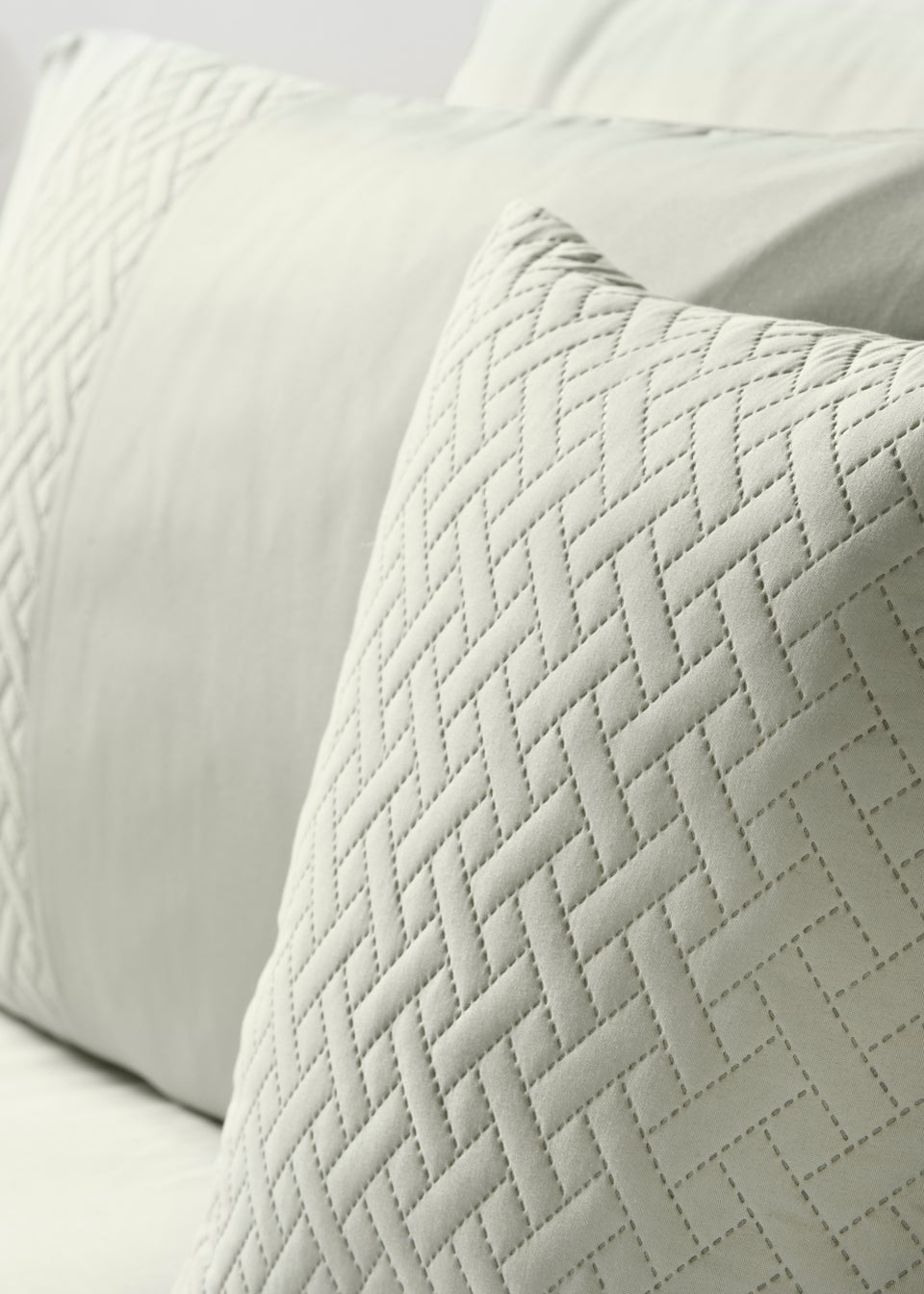 Sage Pinsonic Duvet Cover
