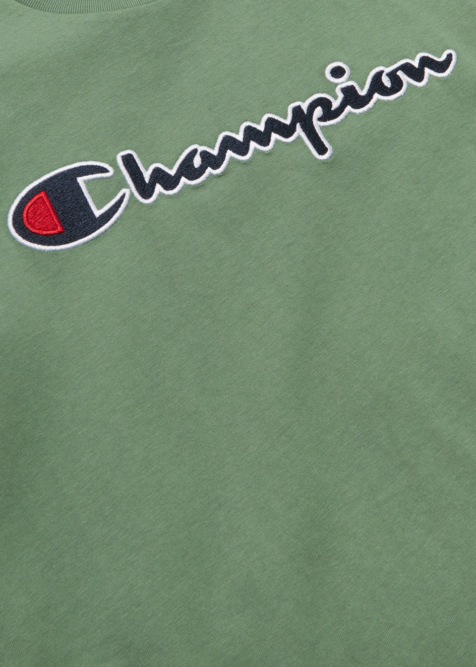 Boys Champion Green Crew Neck T Shirt Small XXL