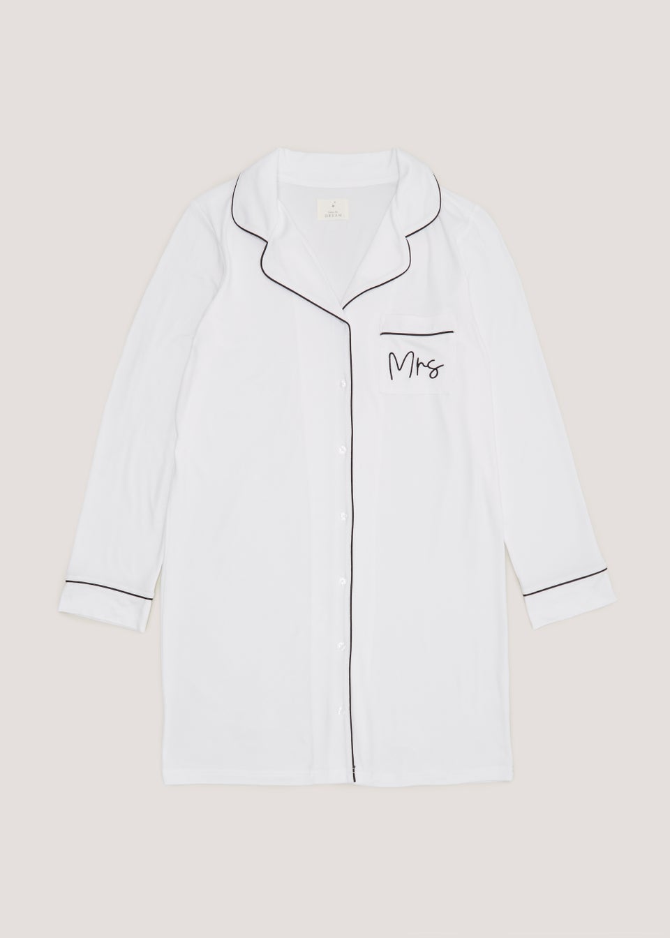 White Mrs Nightie