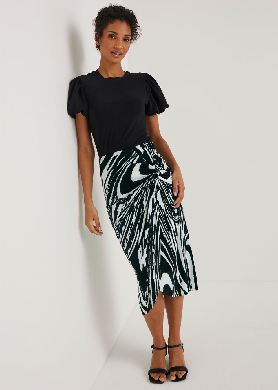 Jersey skirt shop matalan