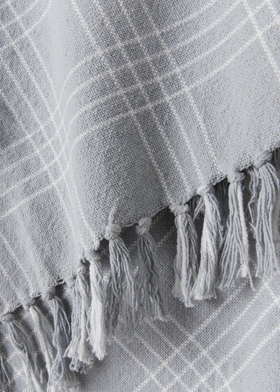 Grey throw store matalan