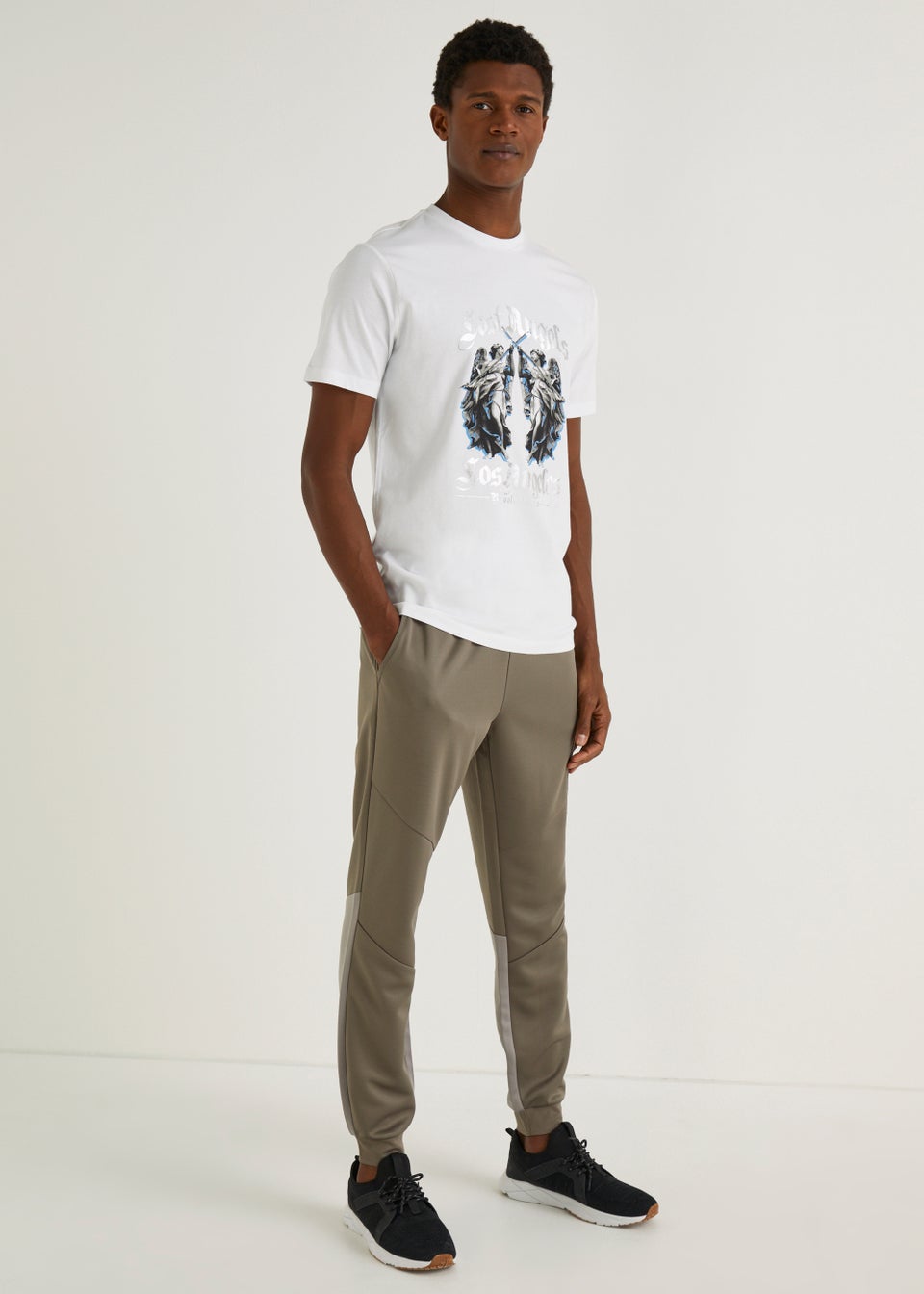 US Athletic White Los Angeles T-Shirt
