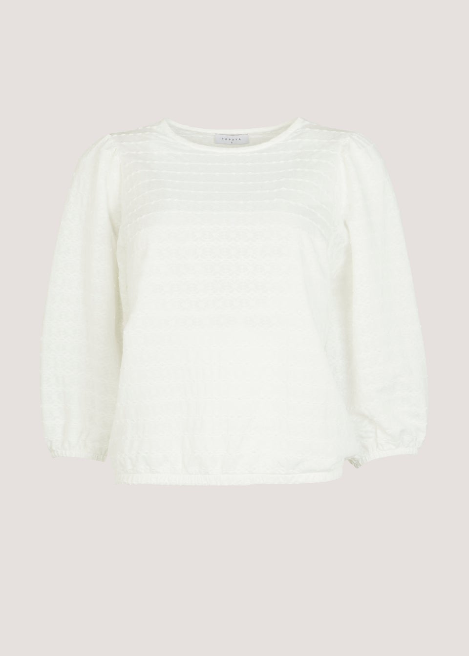 Cream Puff Sleeve Top