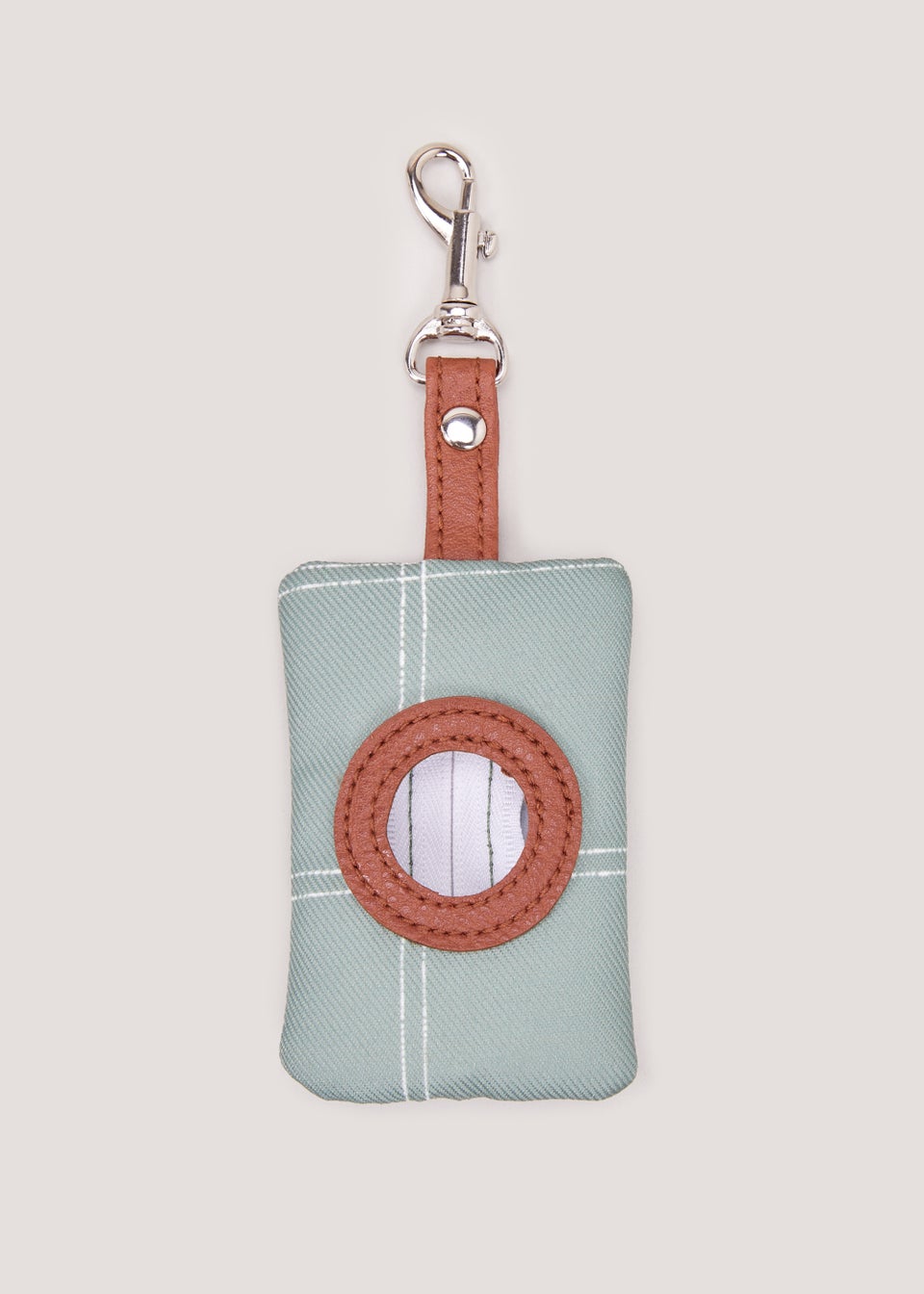 Green Poo Bag Holder (9.5cm x 6.5cm)