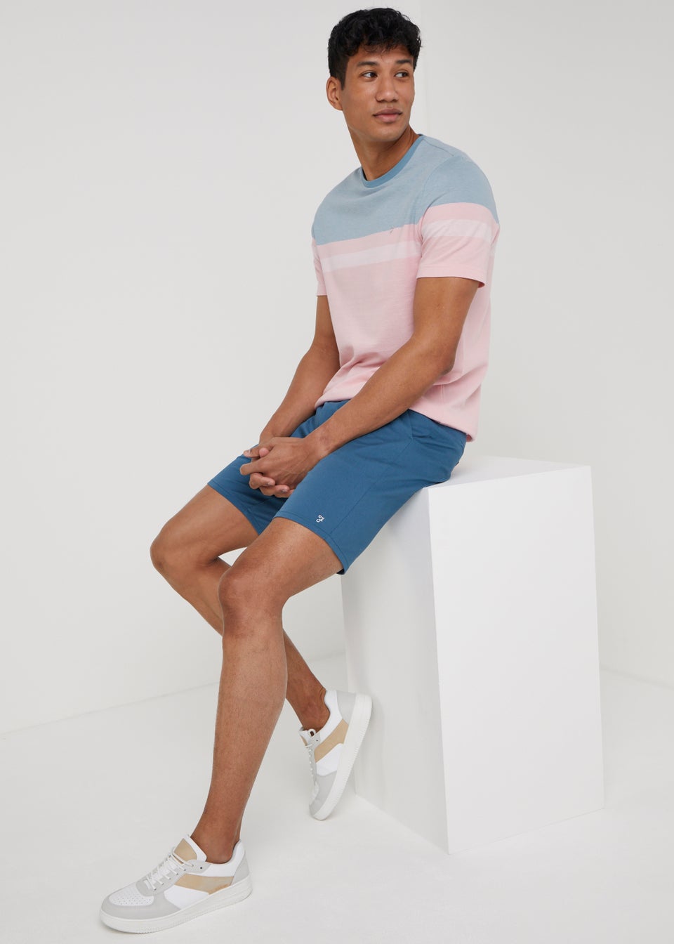 Farah Page Coral Two Tone T-Shirt