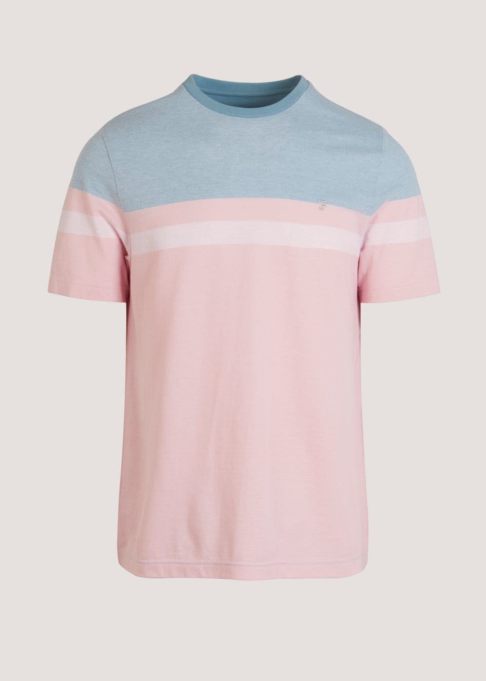 Farah Page Coral Two Tone T-Shirt