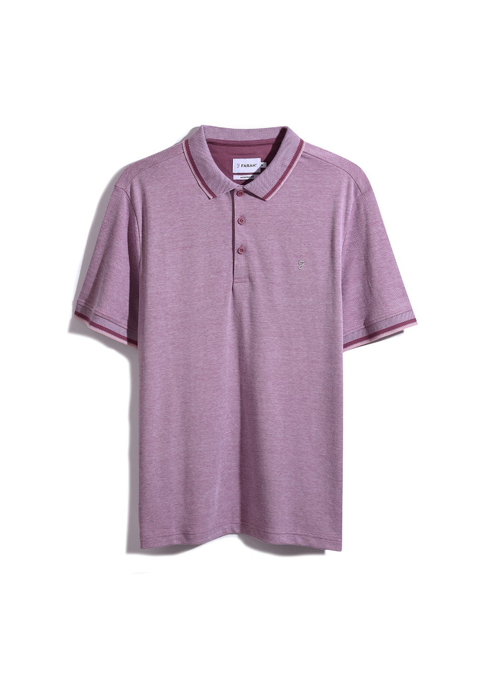 Farah Larry Purple Polo Shirt - Matalan