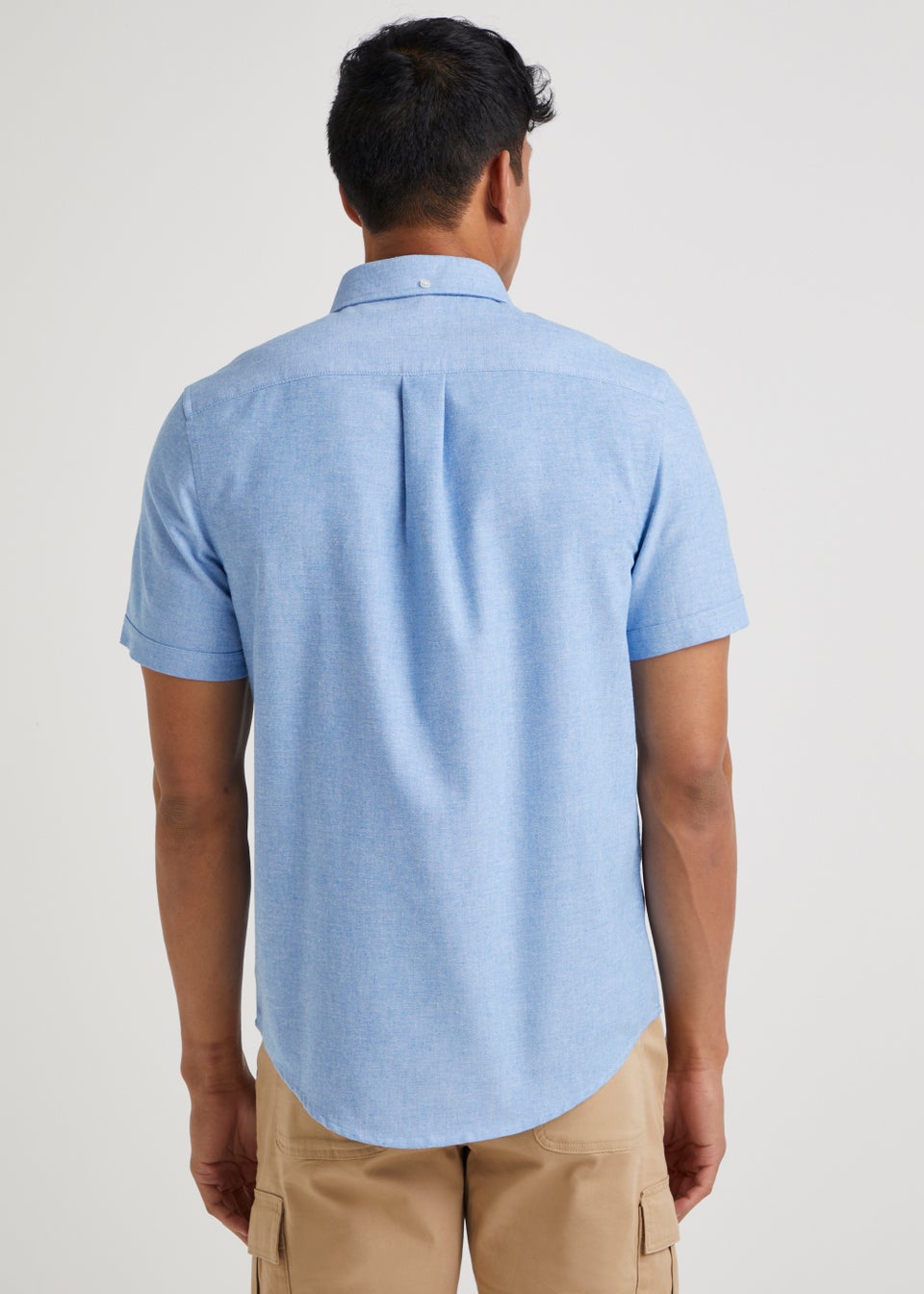 Farah Drayton Blue Short Sleeve Shirt - Matalan