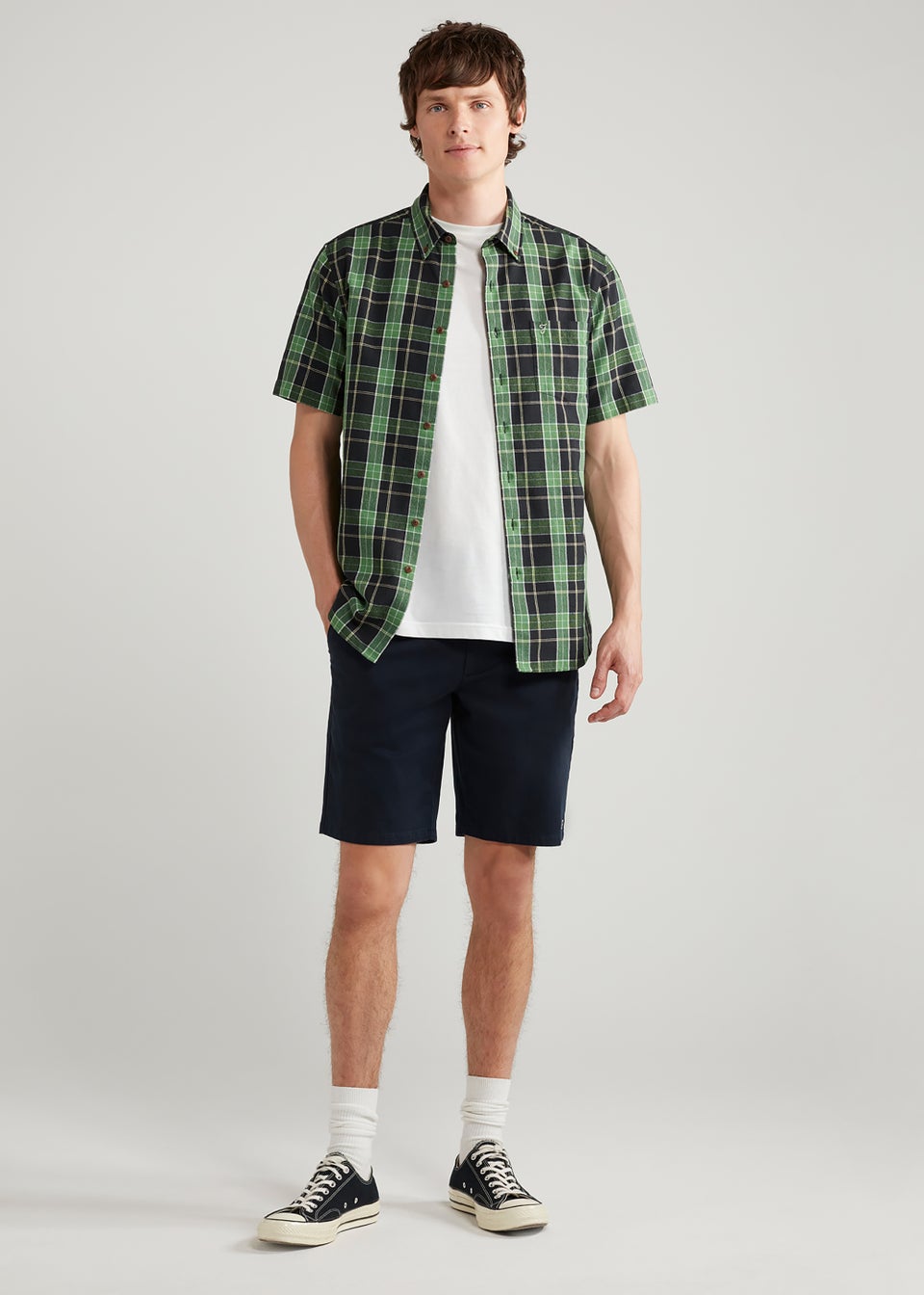Farah Sullivan Green Short Sleeve Shirt