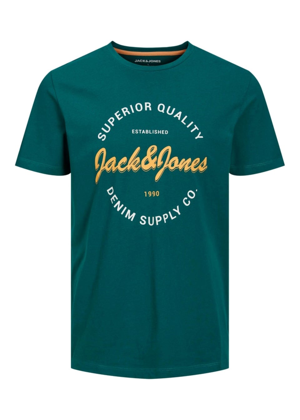 Jack & Jones Junior Green Andy T-Shirt (6-16yrs)