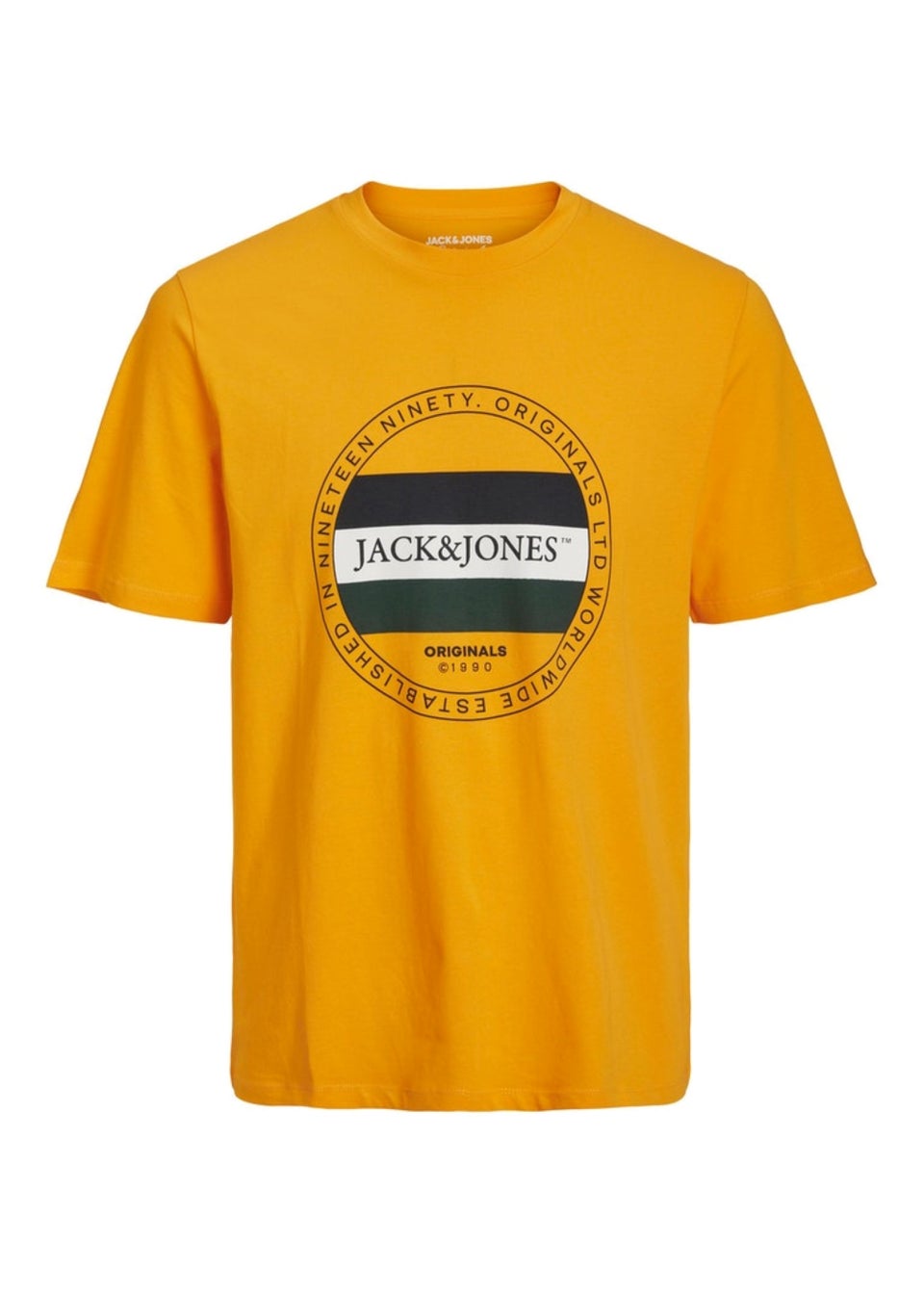 Jack & Jones Junior Yellow Jorcody T-Shirt (6-16yrs)