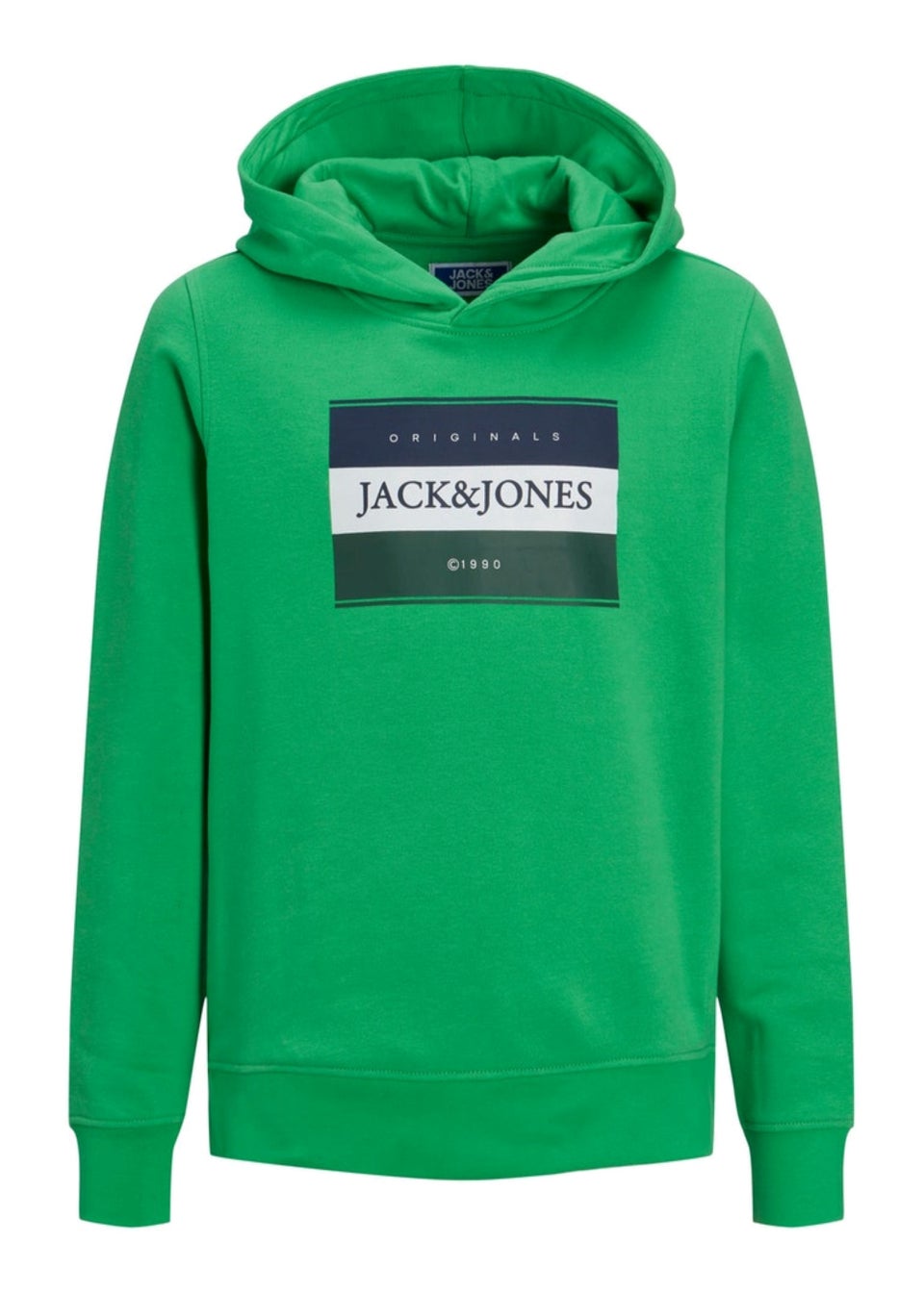 Jack & Jones Junior Green Cody Hoodie (6-16yrs)