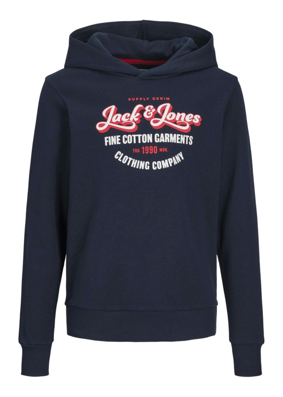 Jack & Jones Junior Navy Jandy Hoodie (6-16yrs)